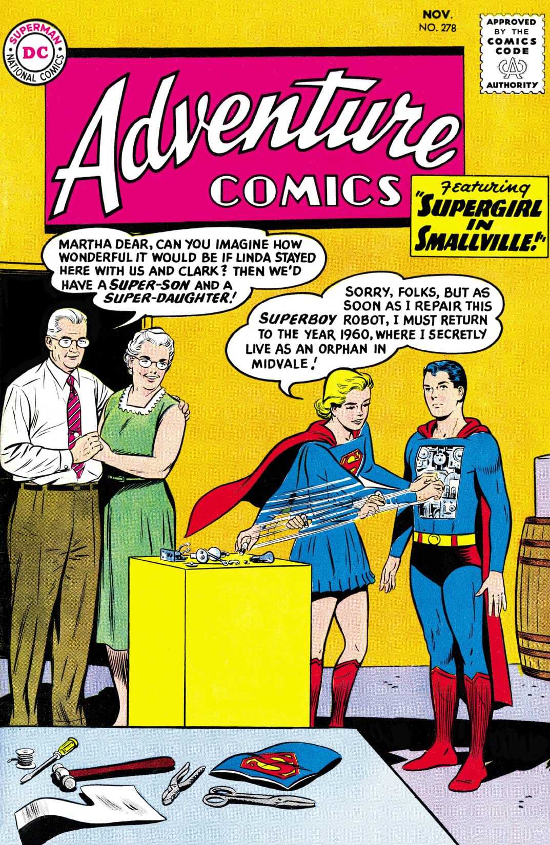 Adventure Comics (1938) #278 cover