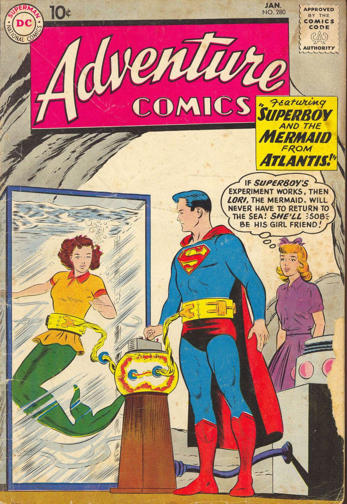 Adventure Comics (1938) #280 cover