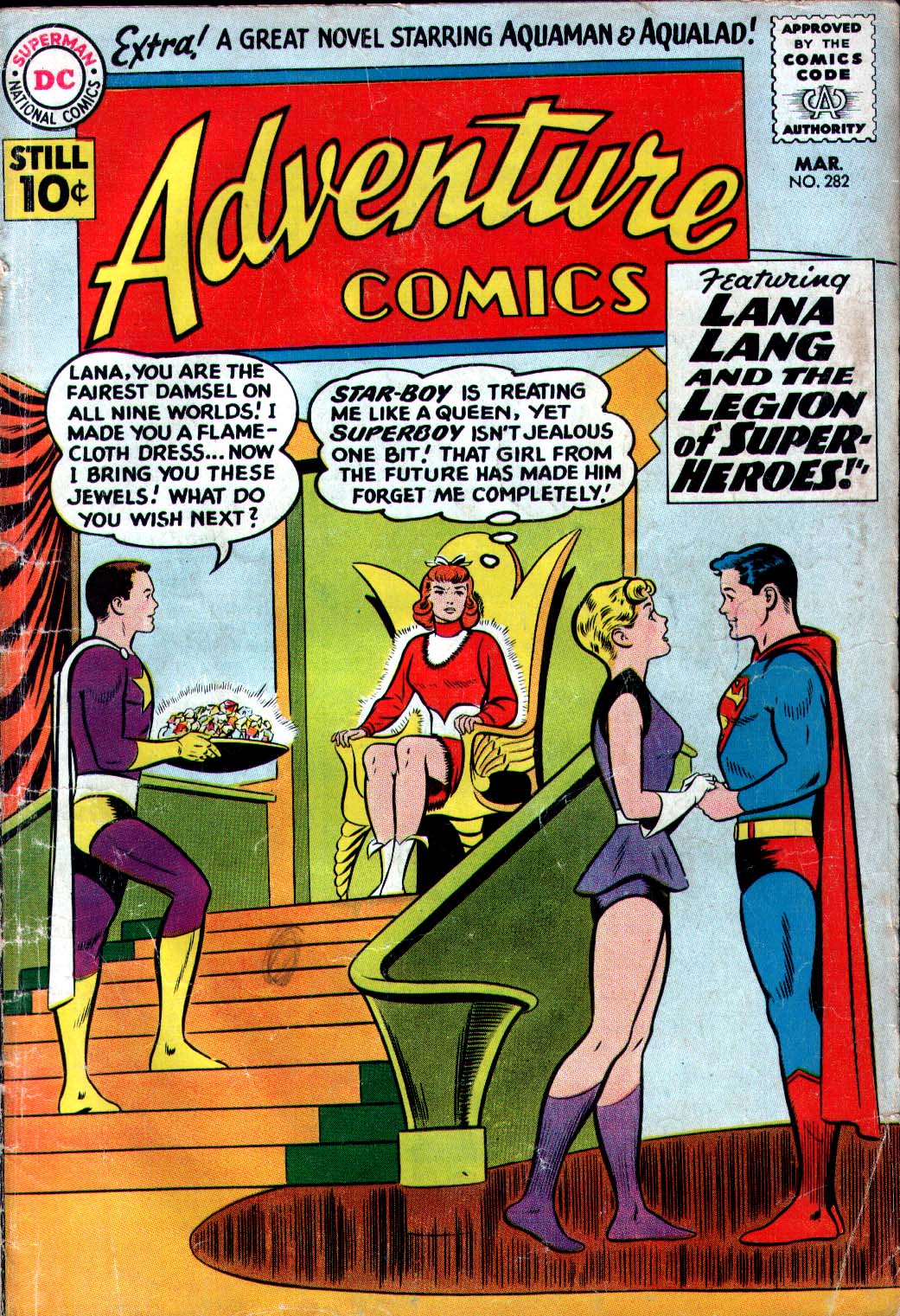 Adventure Comics (1938) #282 cover