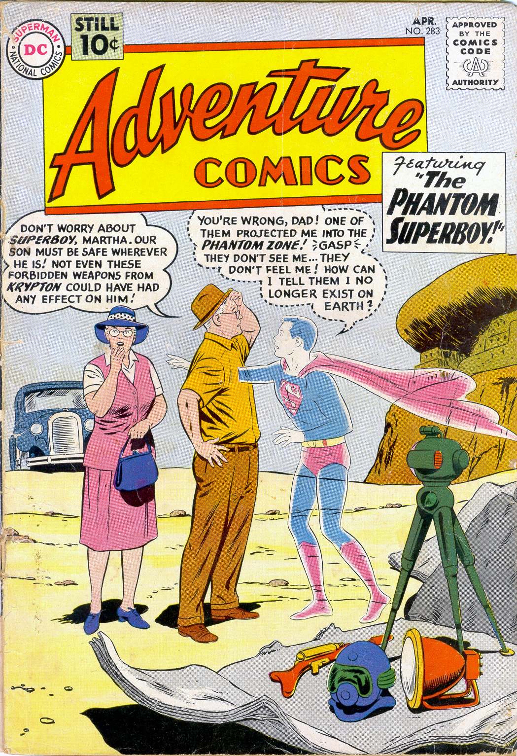 Adventure Comics (1938) #283 cover