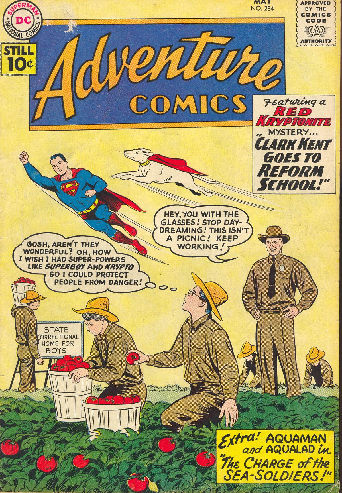 Adventure Comics (1938) #284 cover