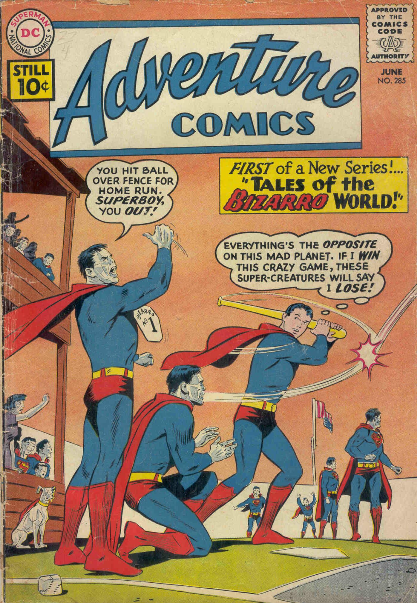 Adventure Comics (1938) #285 cover