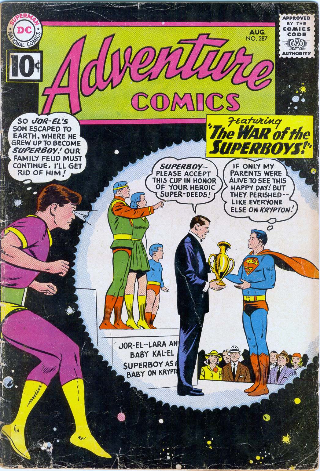 Adventure Comics (1938) #287 cover