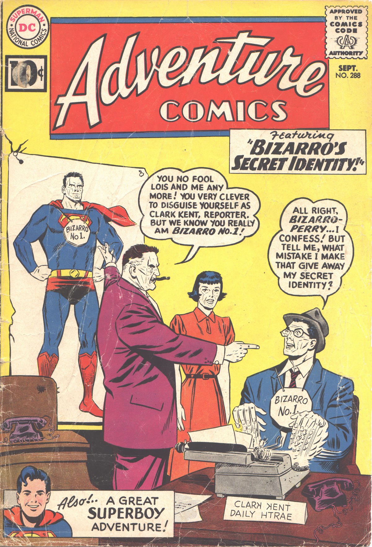 Adventure Comics (1938) #288 cover