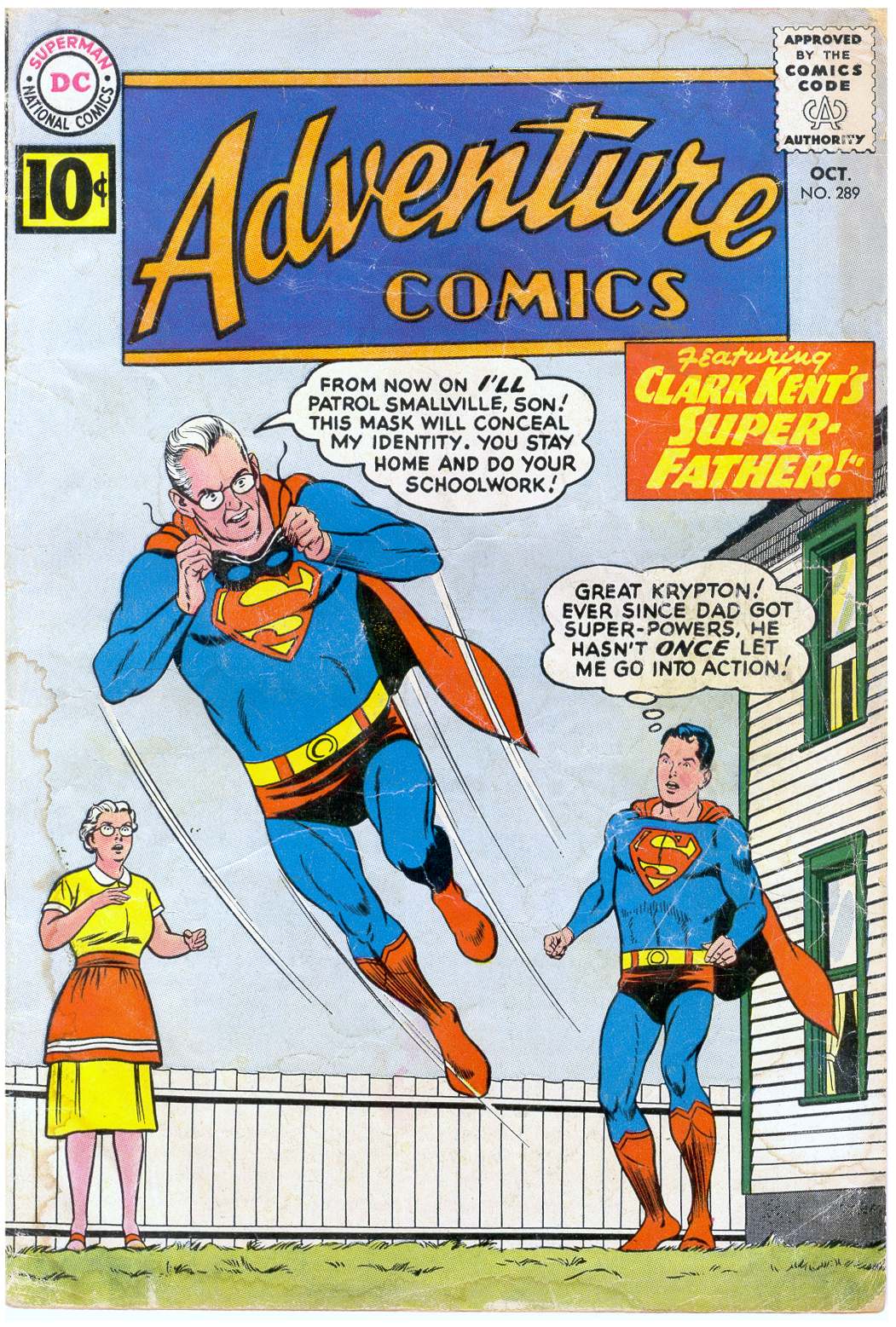 Adventure Comics (1938) #289 cover