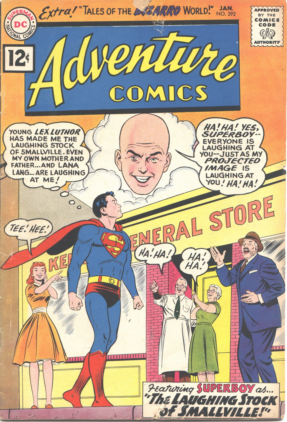 Adventure Comics (1938) #292 cover