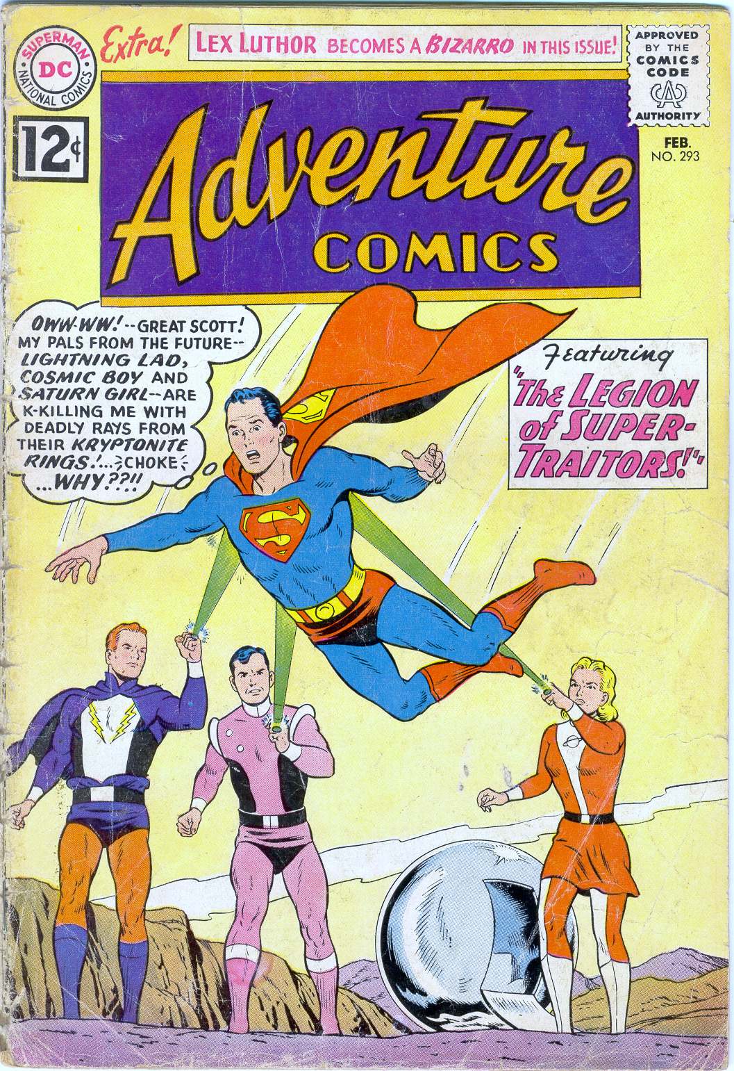 Adventure Comics (1938) #293 cover