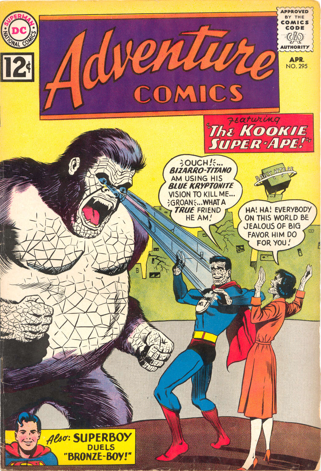 Adventure Comics (1938) #295 cover