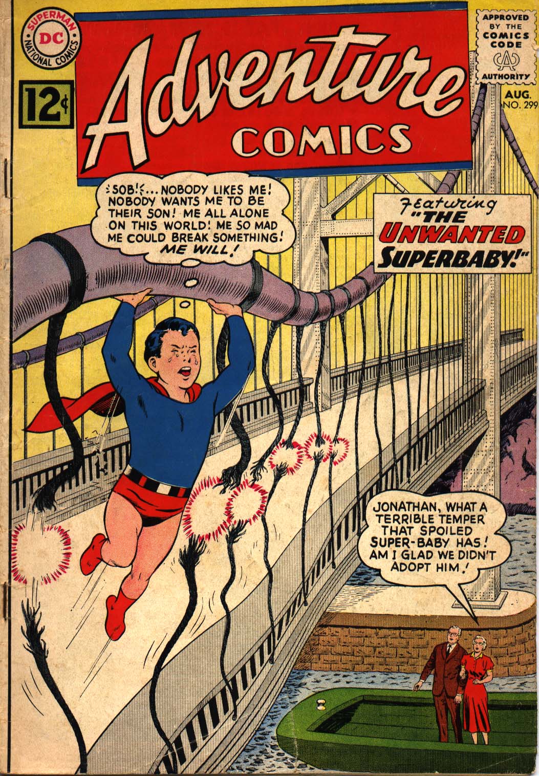 Adventure Comics (1938) #299 cover