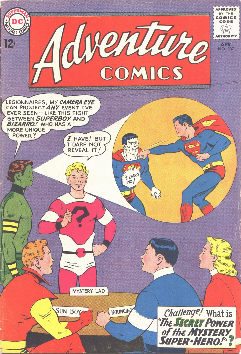 Adventure Comics (1938) #307 cover