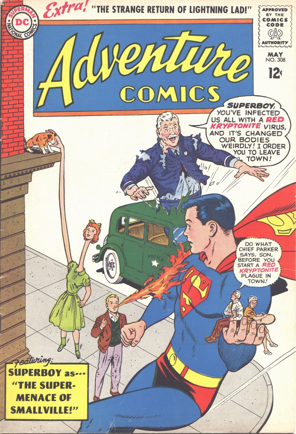 Adventure Comics (1938) #308 cover