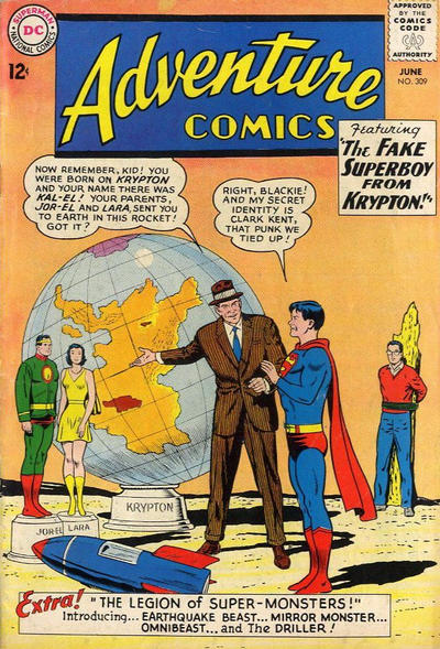 Adventure Comics (1938) #309 cover