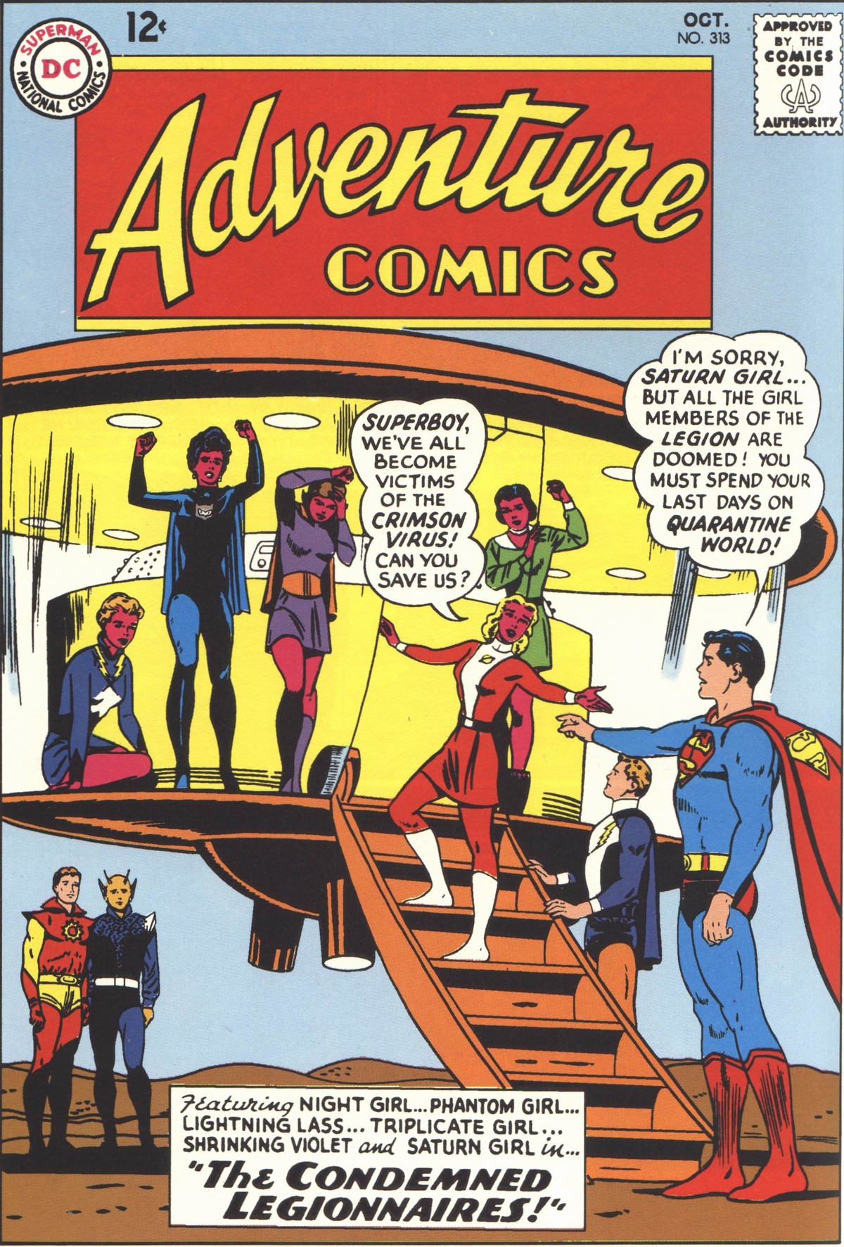 Adventure Comics (1938) #313 cover