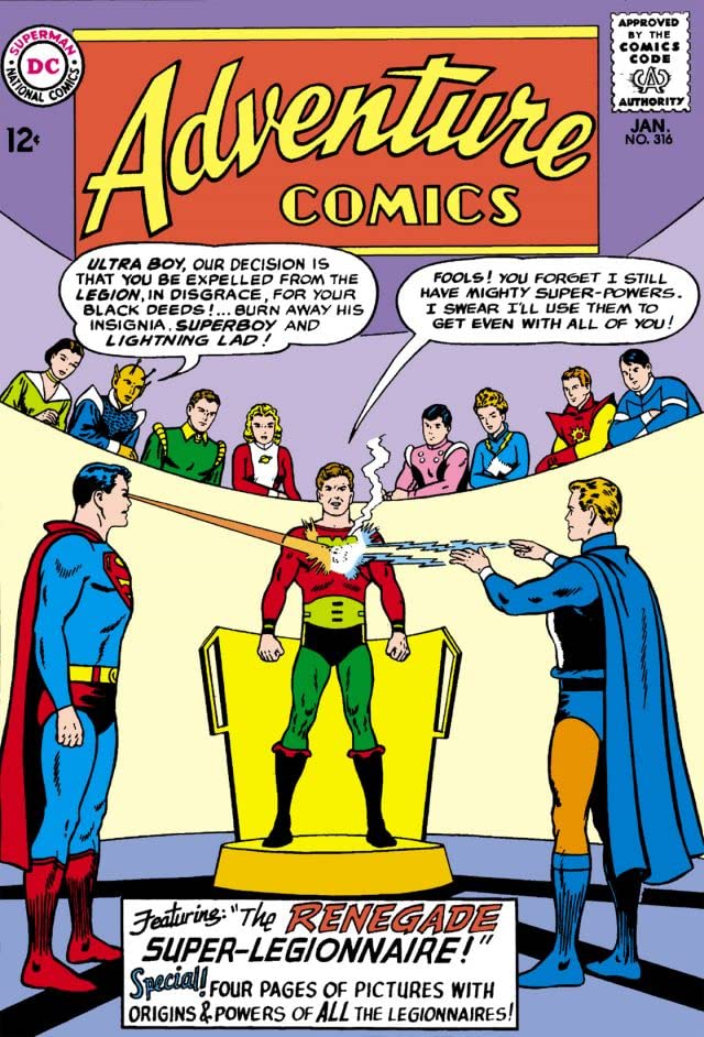 Adventure Comics (1938) #316 cover