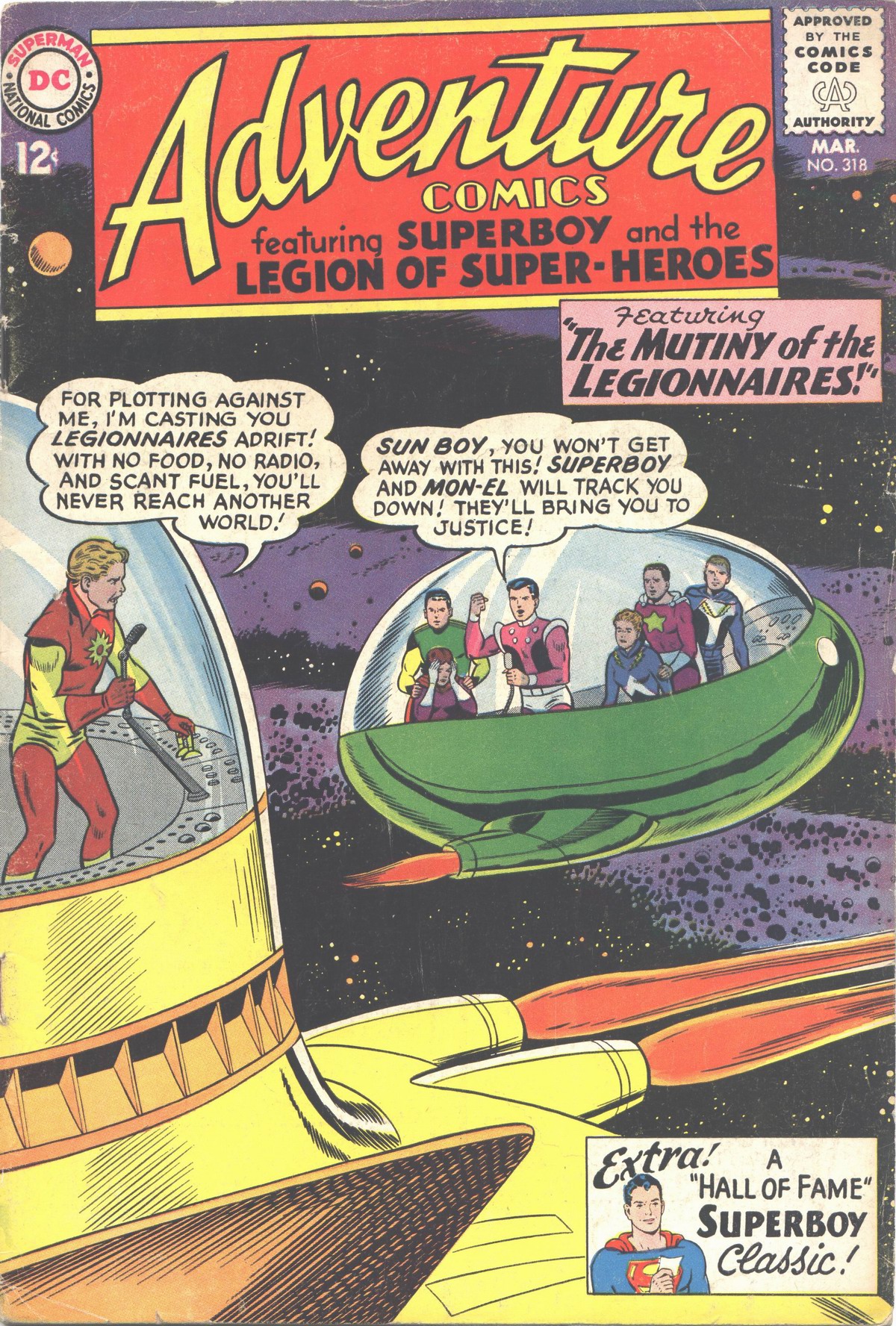 Adventure Comics (1938) #318 cover