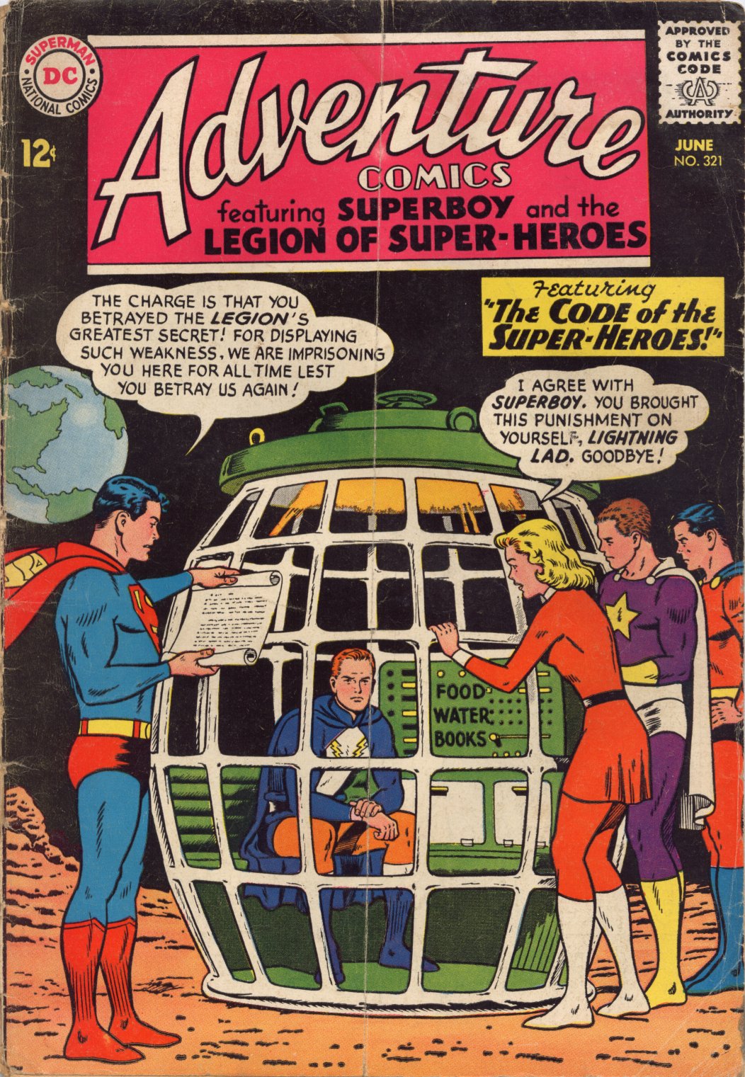 Adventure Comics (1938) #321 cover
