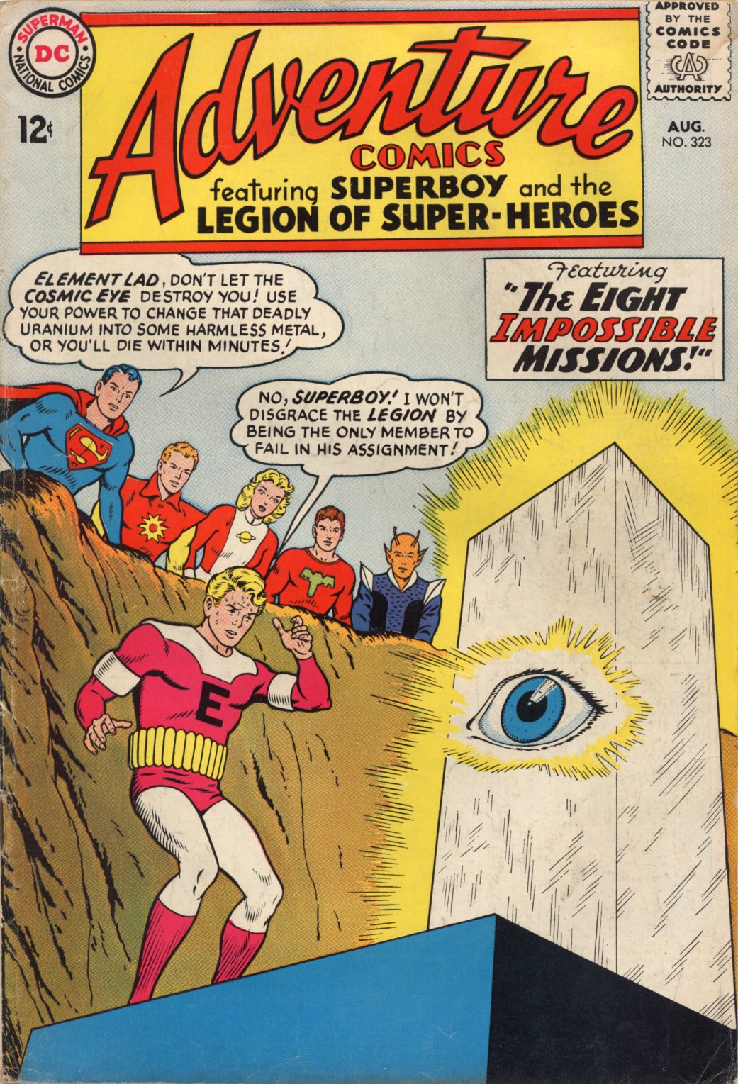 Adventure Comics (1938) #323 cover