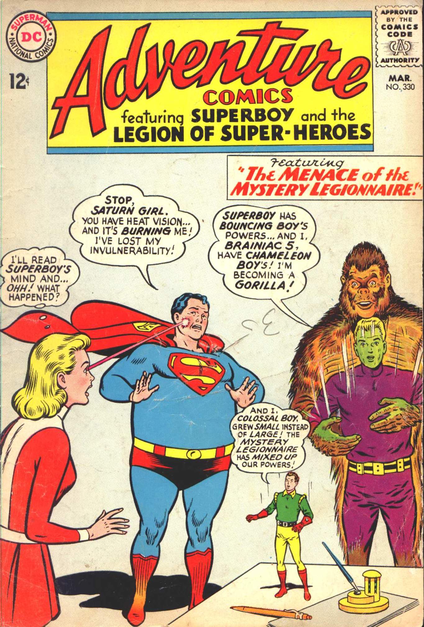 Adventure Comics (1938) #330 cover