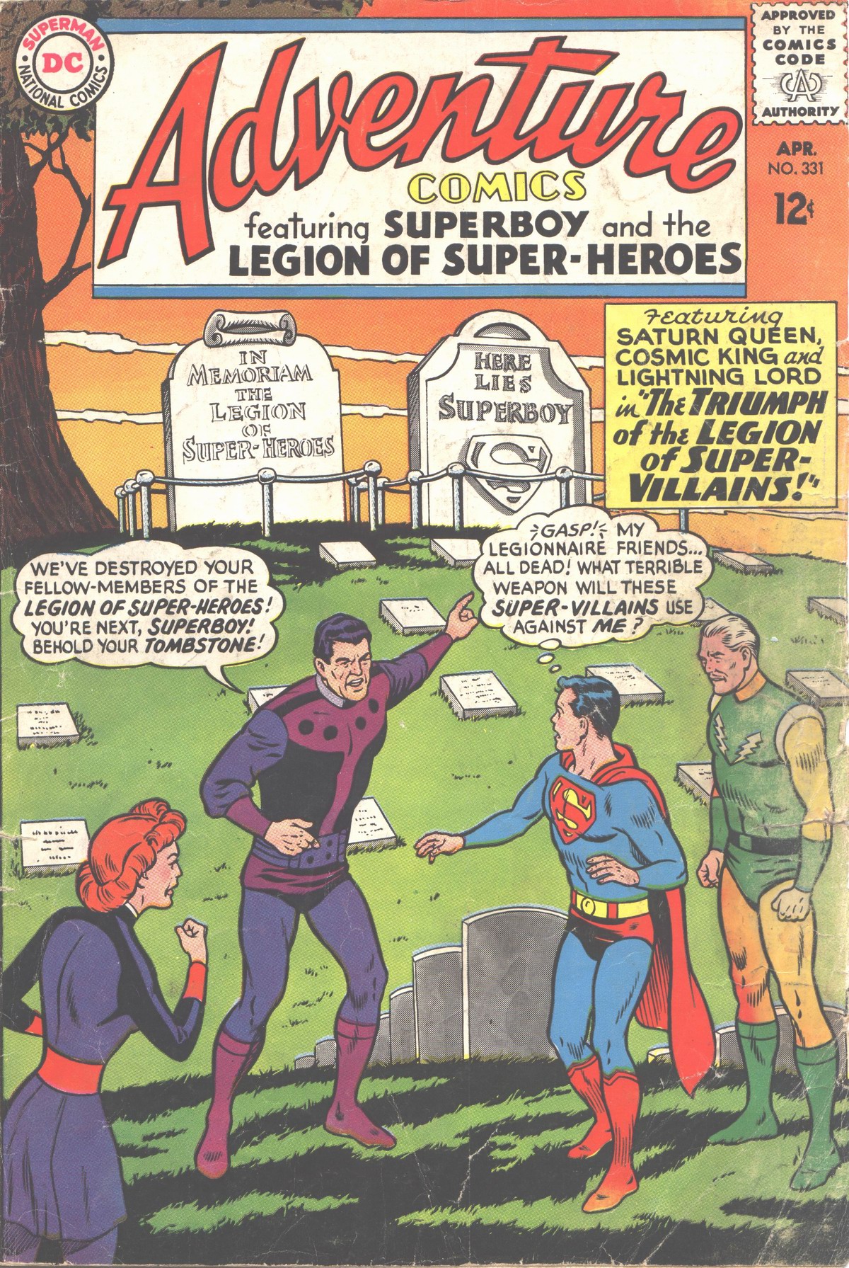 Adventure Comics (1938) #331 cover