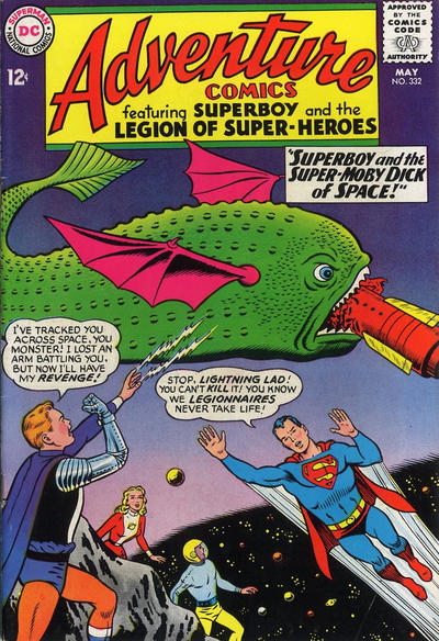 Adventure Comics (1938) #332 cover