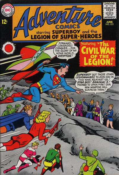 Adventure Comics (1938) #333 cover