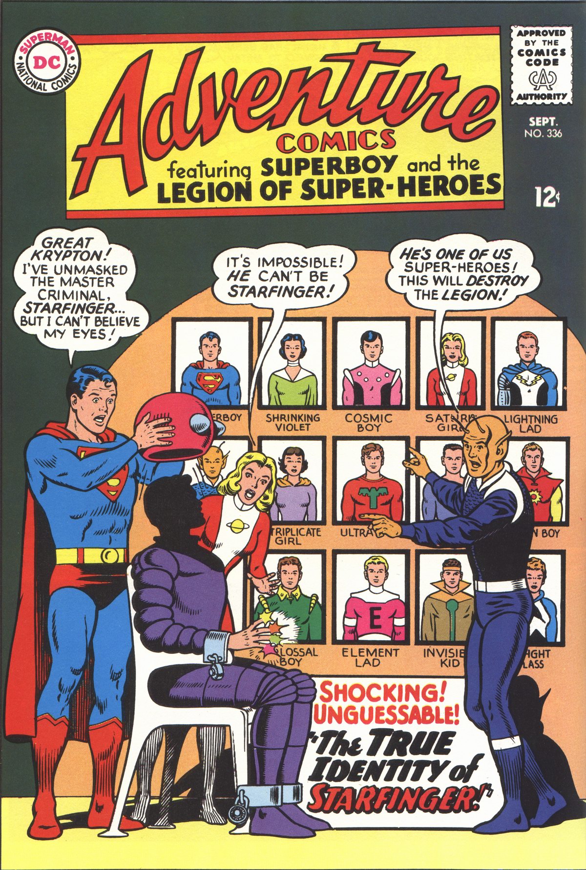 Adventure Comics (1938) #336 cover