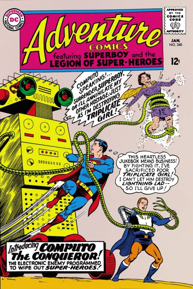Adventure Comics (1938) #340 cover