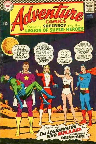 Adventure Comics (1938) #342 cover