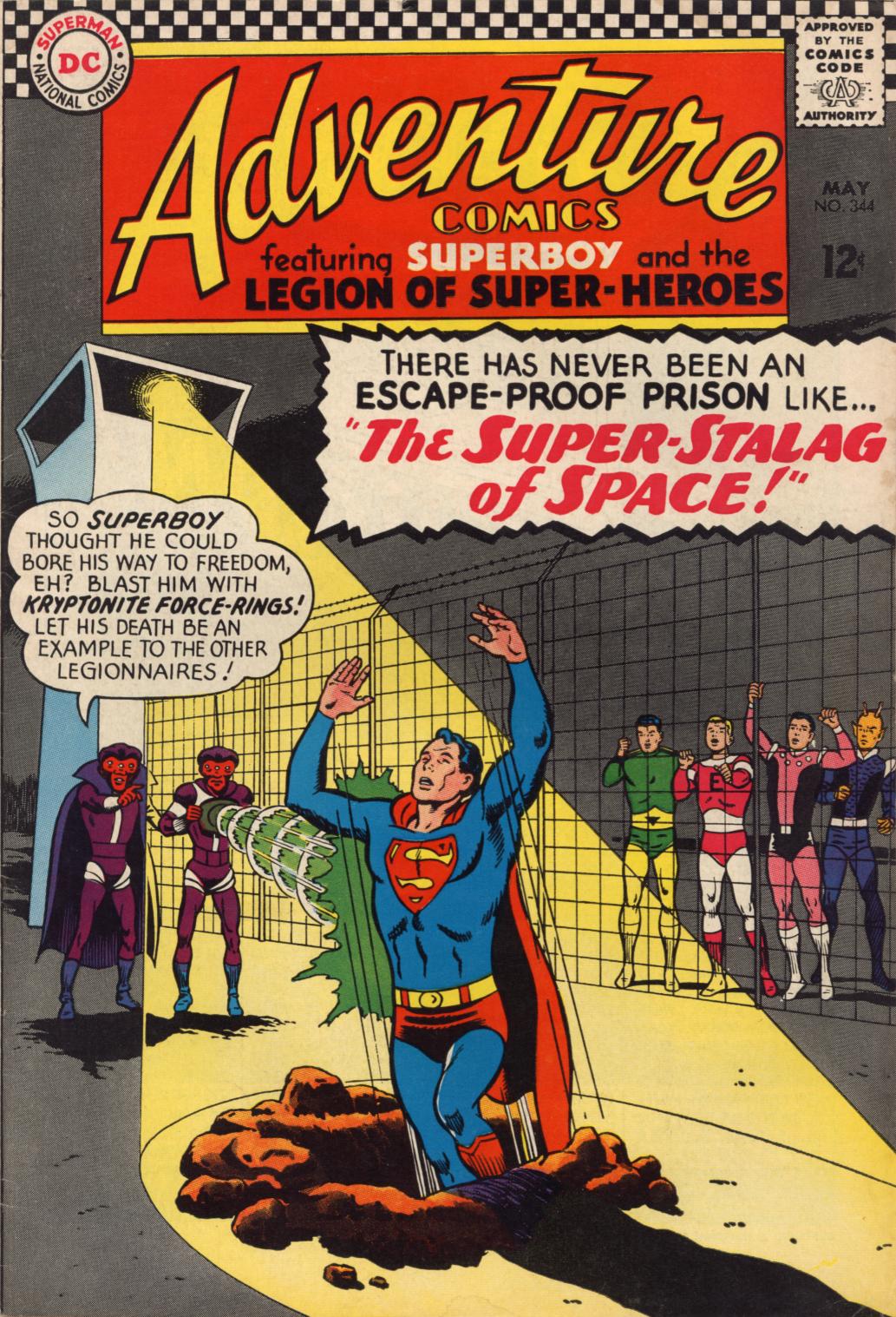 Adventure Comics (1938) #344 cover