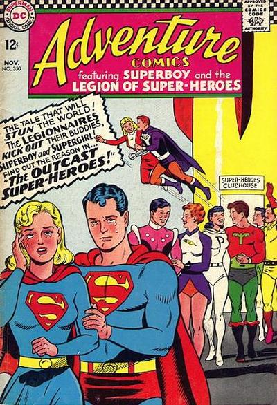 Adventure Comics (1938) #350 cover