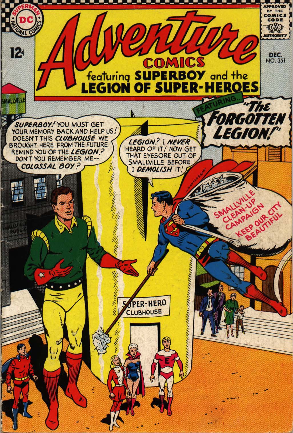 Adventure Comics (1938) #351 cover