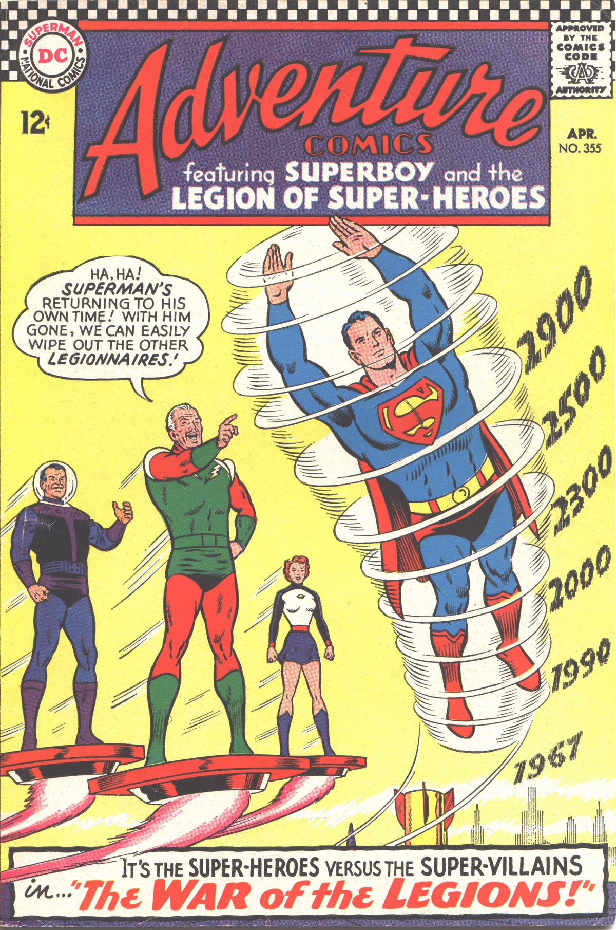 Adventure Comics (1938) #355 cover