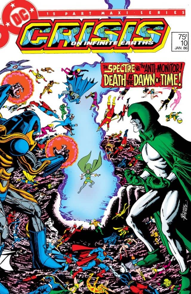 Crisis on Infinite Earths (1985) #10 cover
