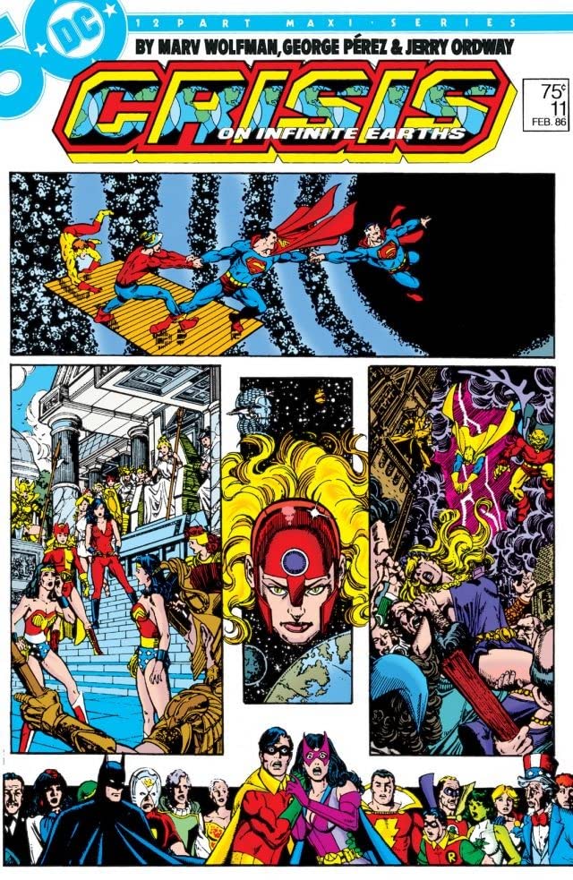 Crisis on Infinite Earths (1985) #11 cover