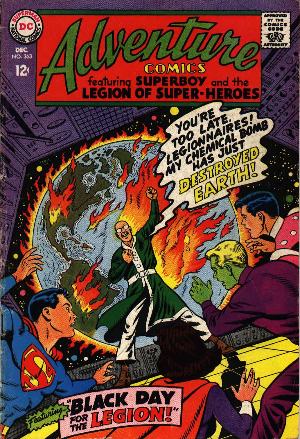 Adventure Comics (1938) #363 cover