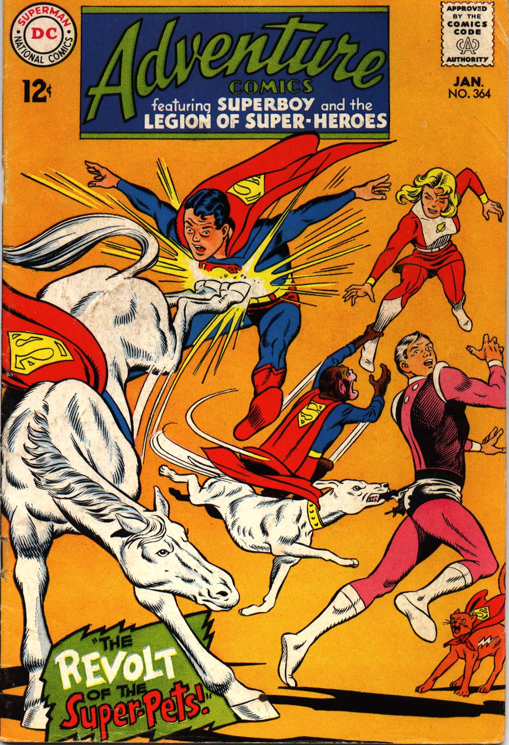 Adventure Comics (1938) #364 cover