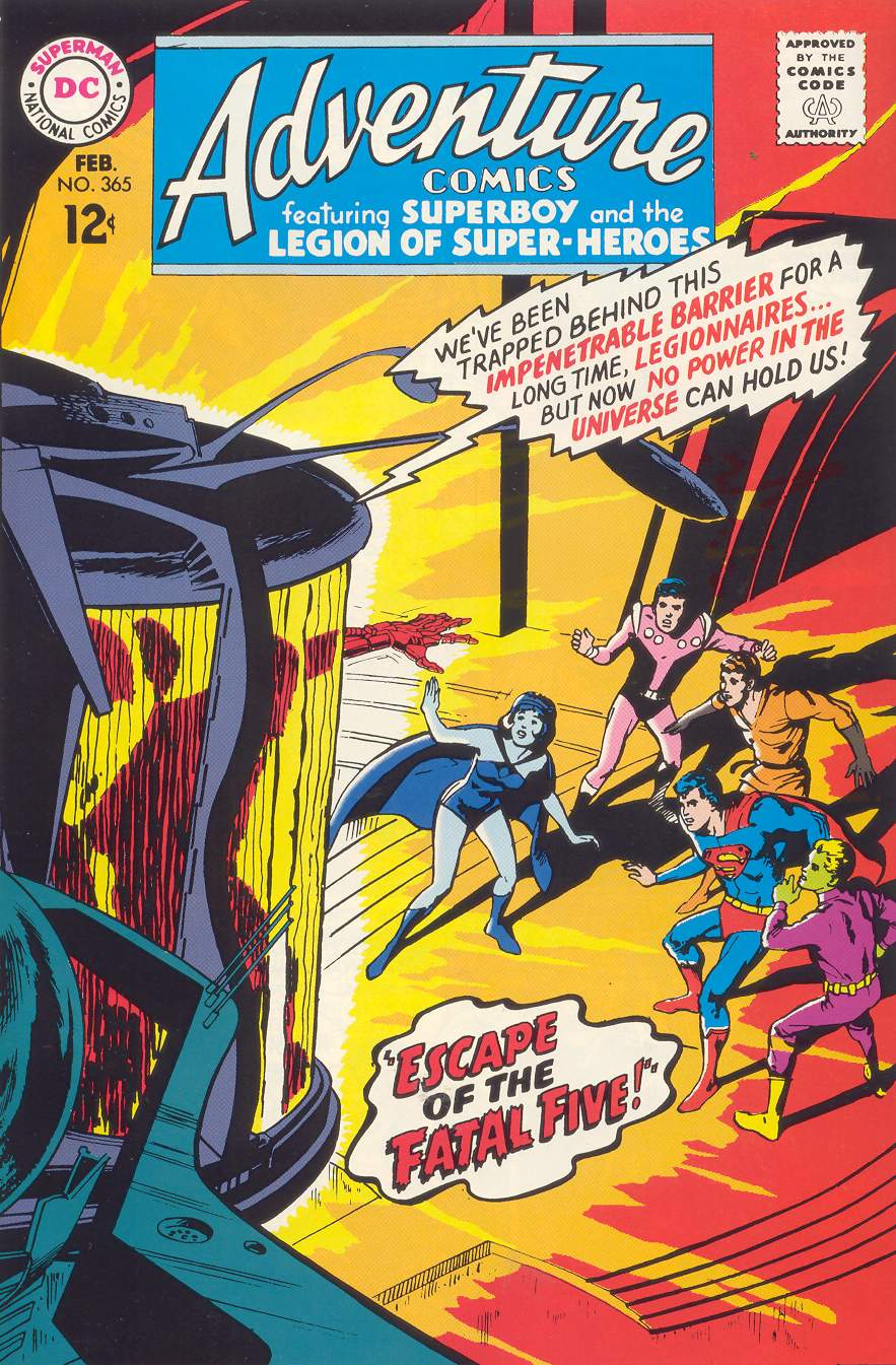 Adventure Comics (1938) #365 cover