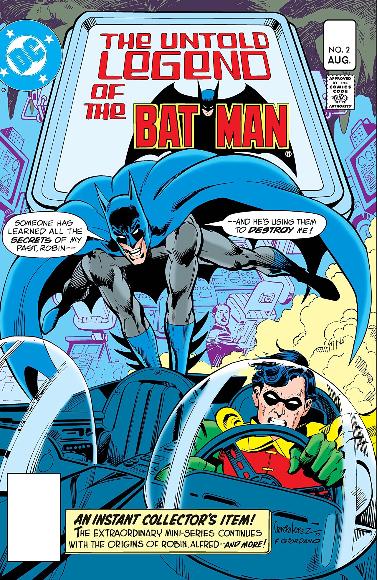Cover of The Untold Legend of the Batman #2