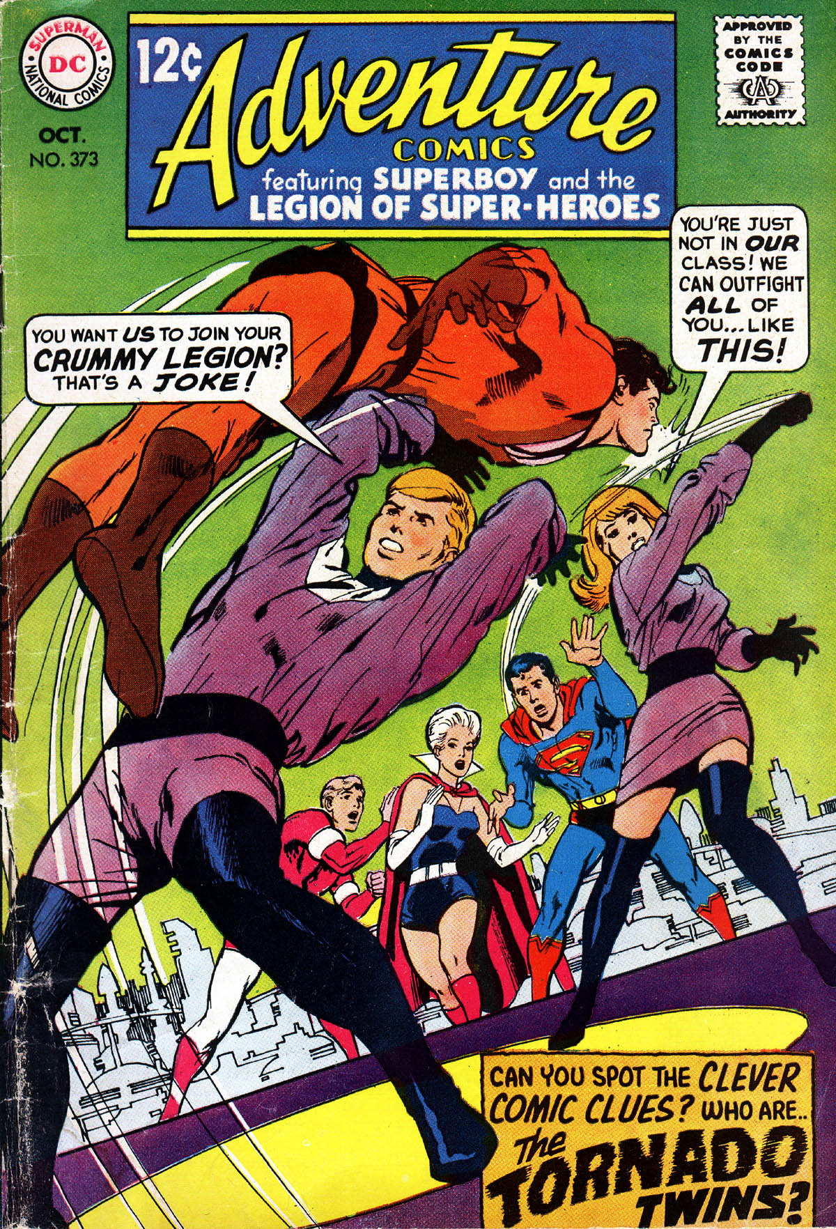 Adventure Comics (1938) #373 cover