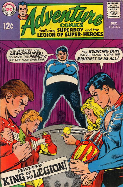 Adventure Comics (1938) #375 cover
