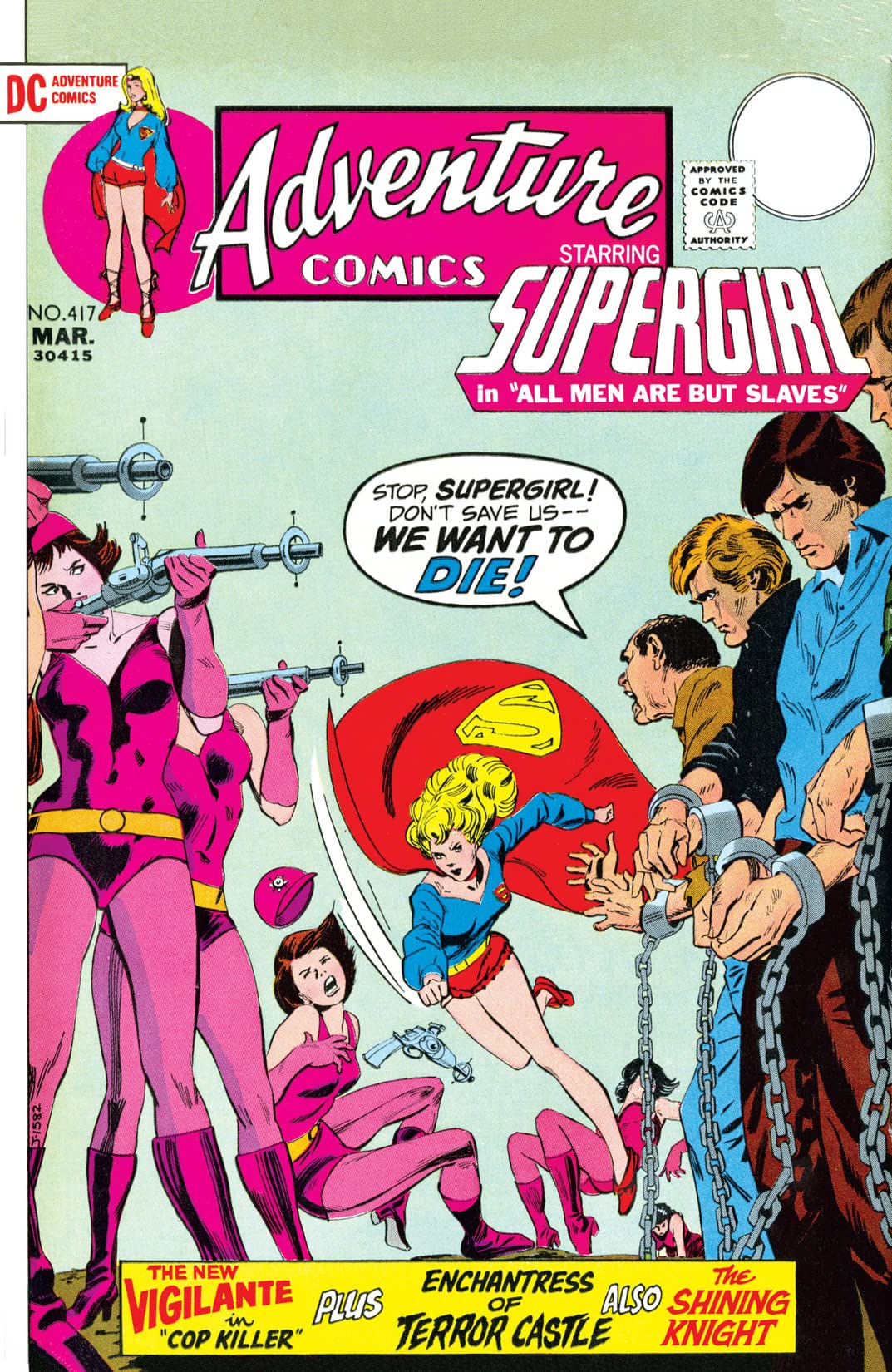 Adventure Comics (1938) #417 cover
