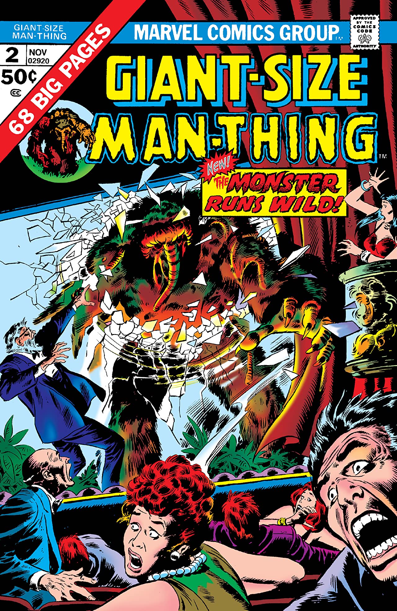 Cover of Giant-Size Man-Thing #2