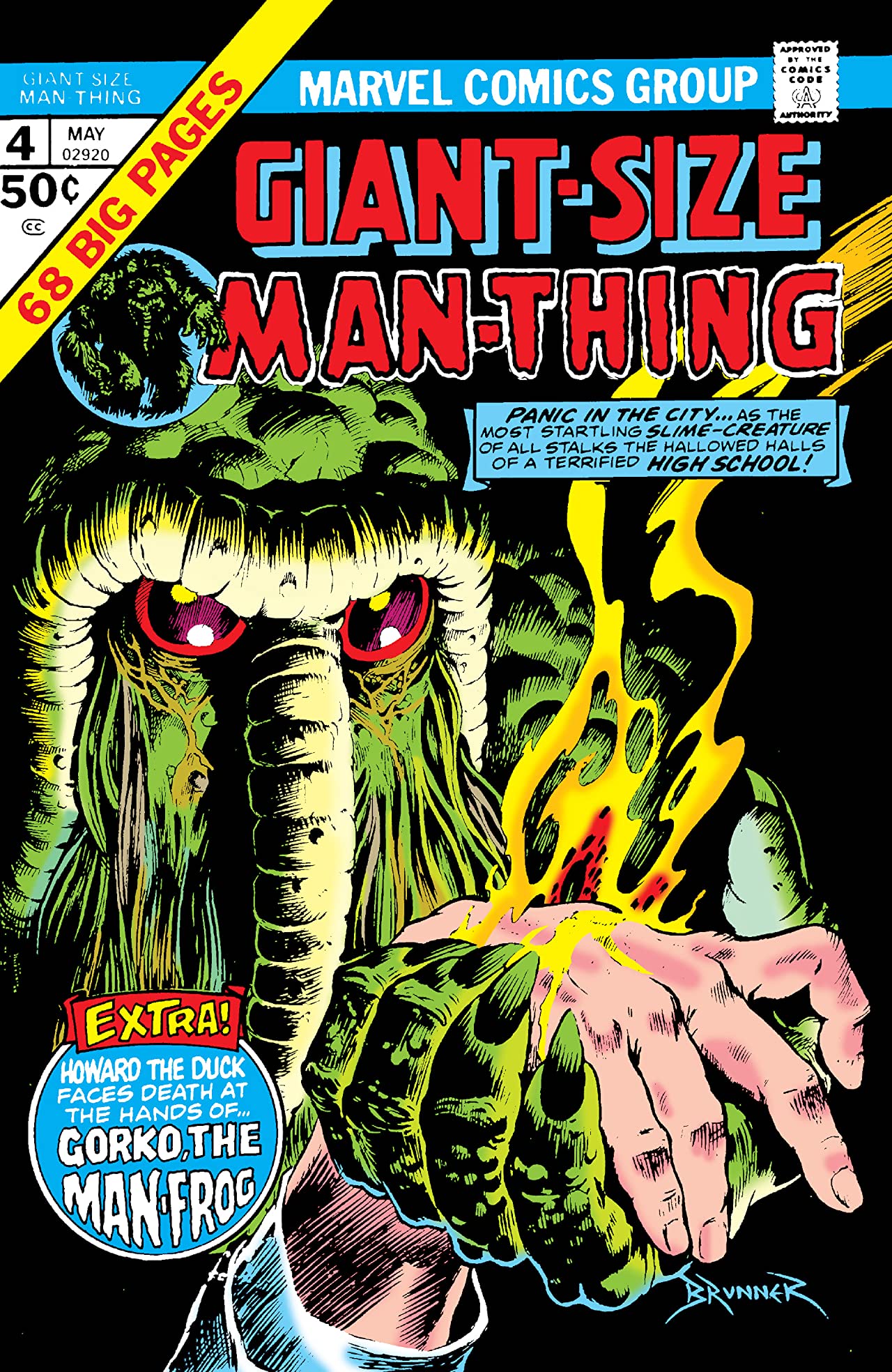 Cover of Giant-Size Man-Thing #4
