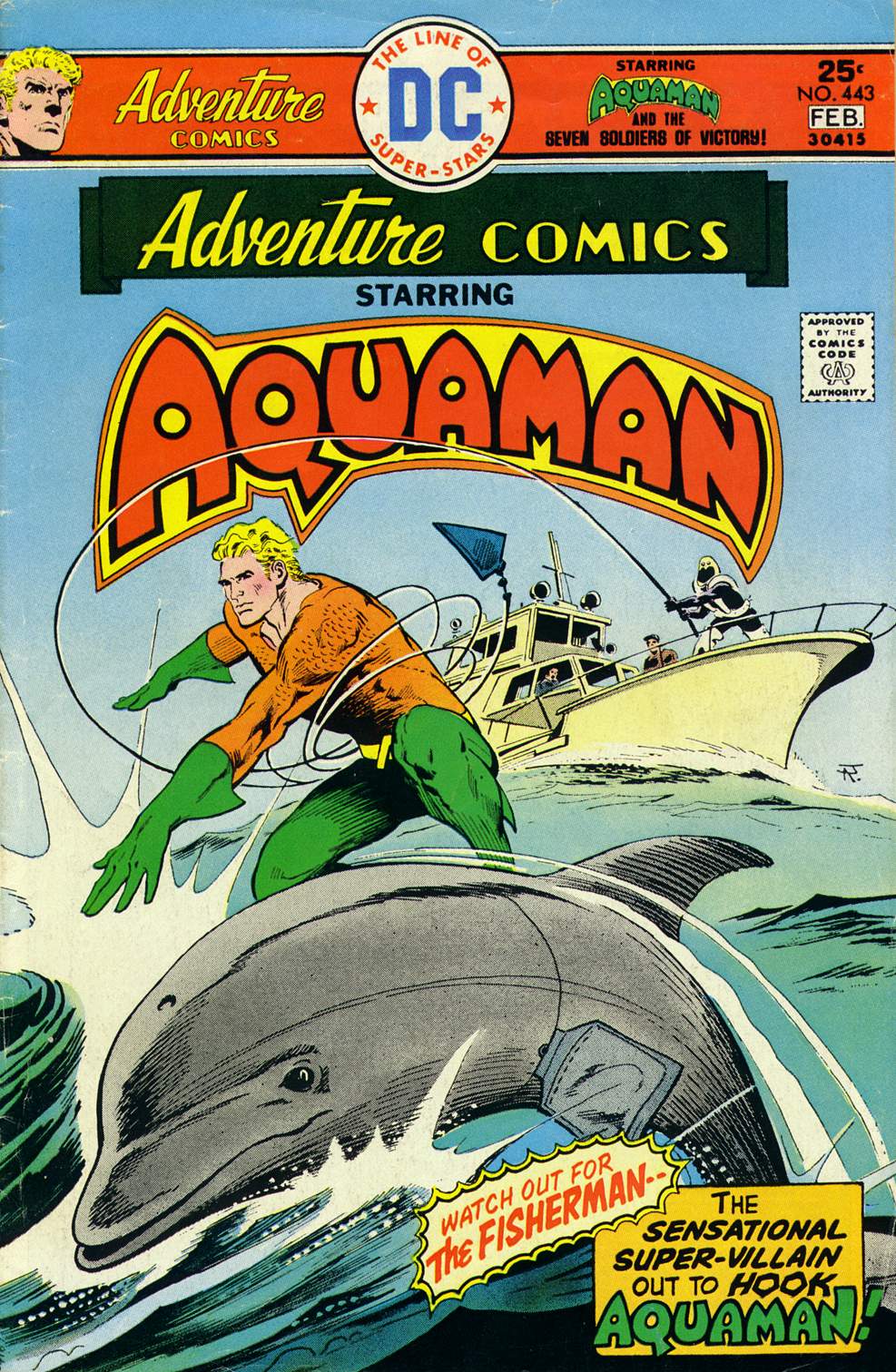 Adventure Comics (1938) #443 cover