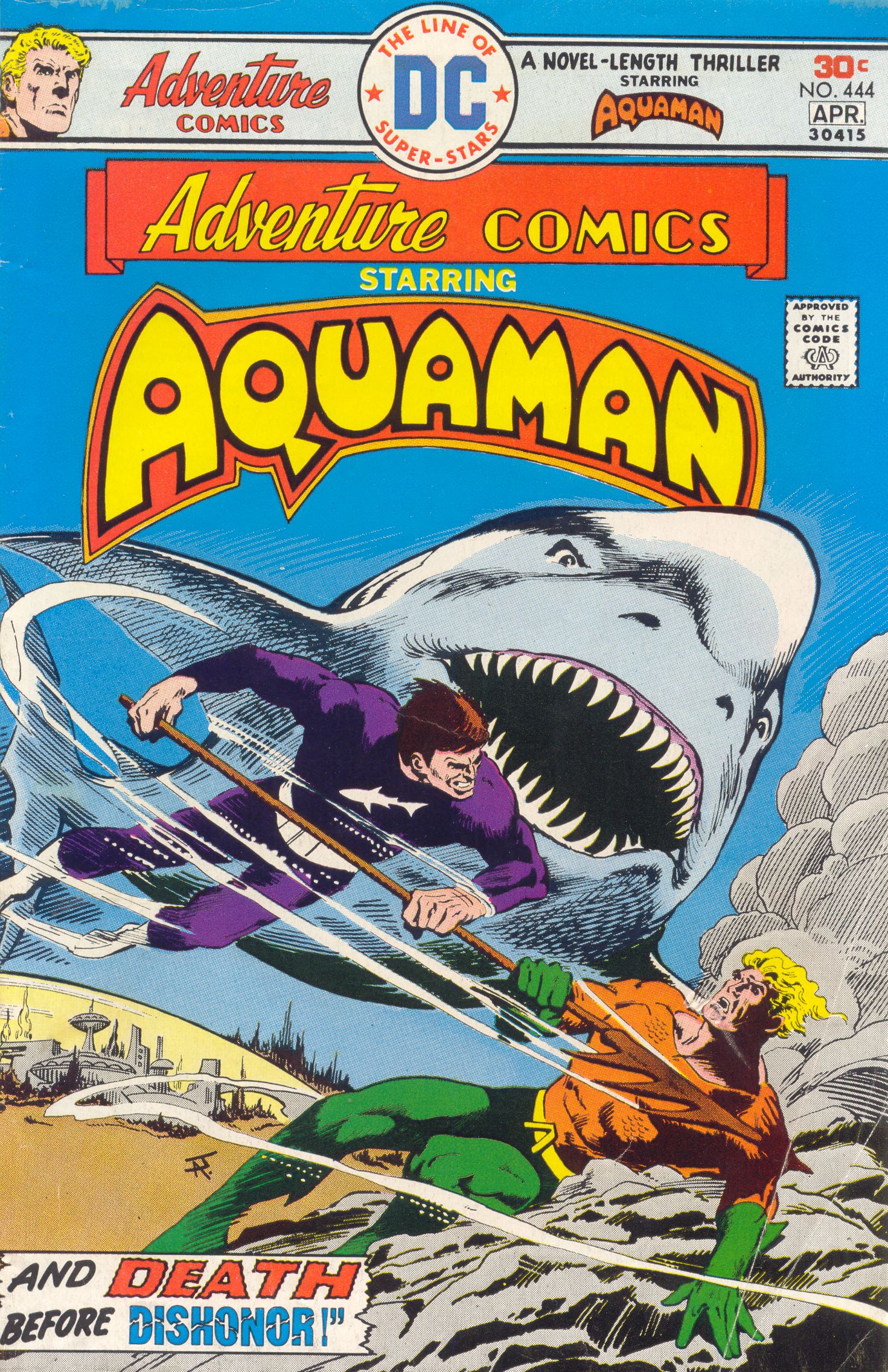 Adventure Comics (1938) #444 cover