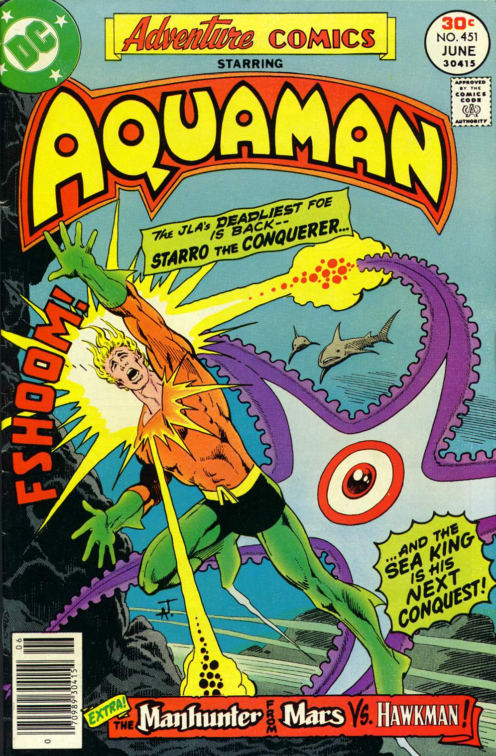 Adventure Comics (1938) #451 cover