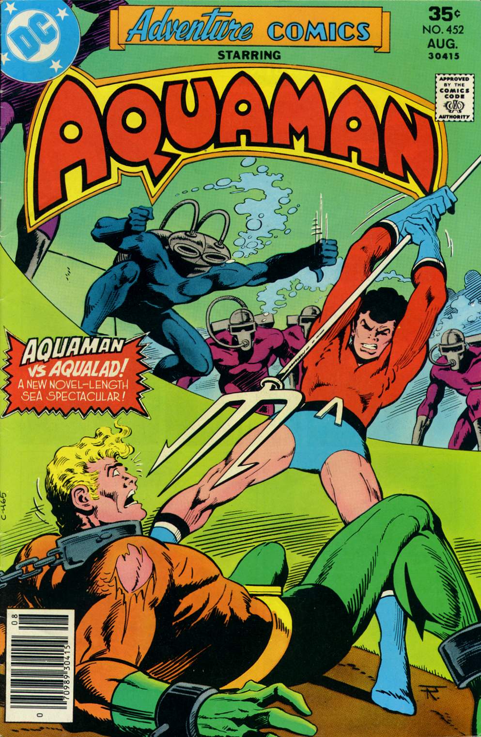 Adventure Comics (1938) #452 cover