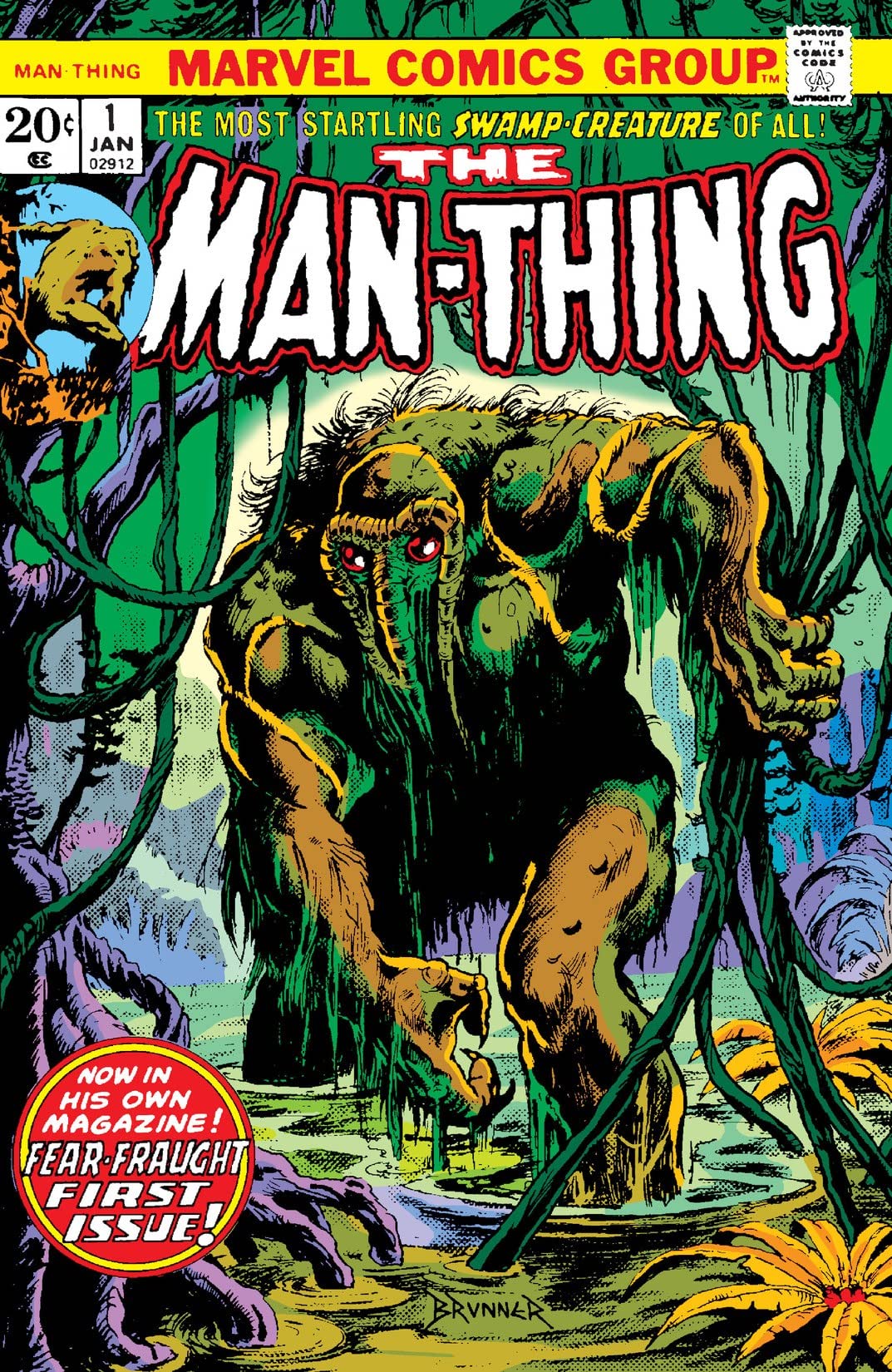 Cover of Man-Thing #1