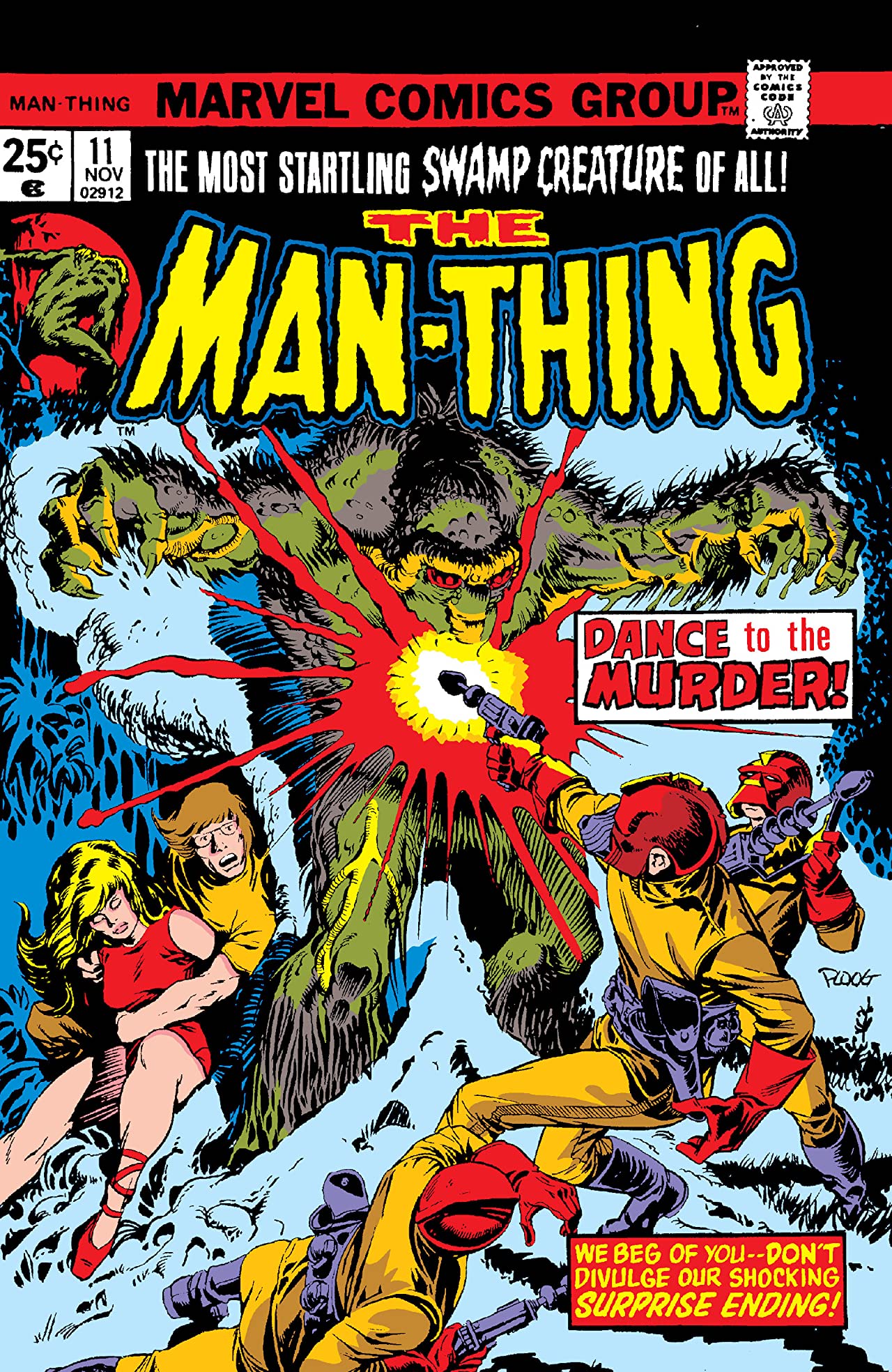 Cover of Man-Thing #11