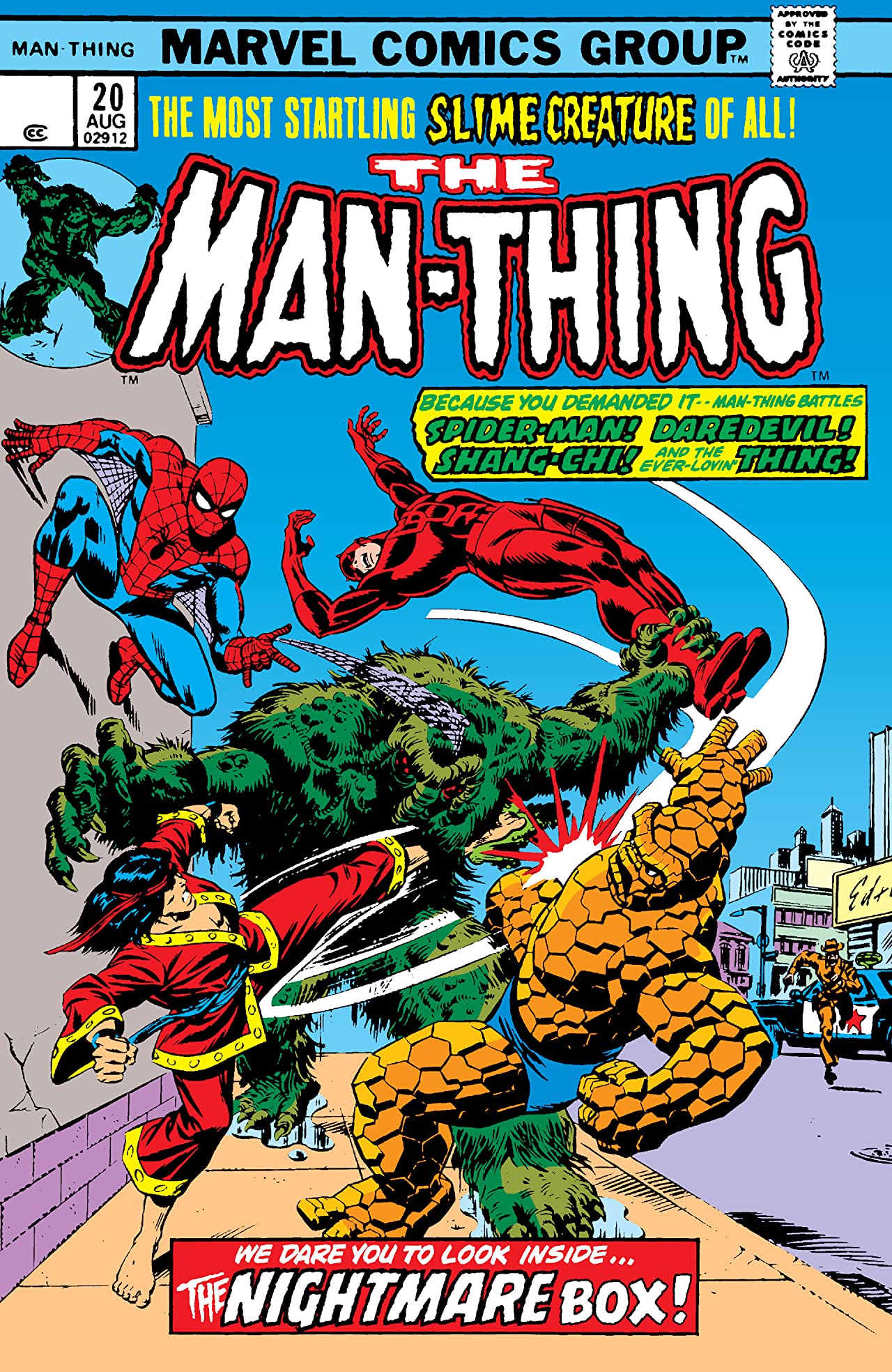 Cover of Man-Thing #20